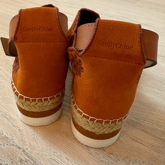 NEVER WORN See by Chloé Suede Espadrilles - Picture 5 of 10